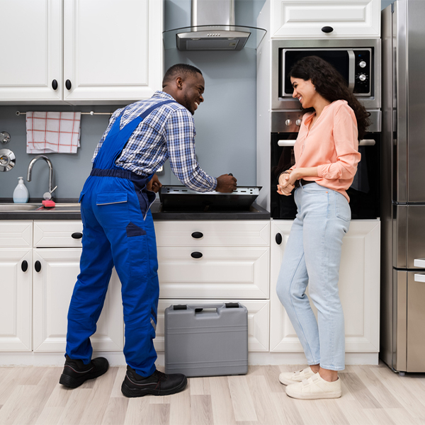 can you provide an estimate for cooktop repair before beginning any work in Brownsville Maryland